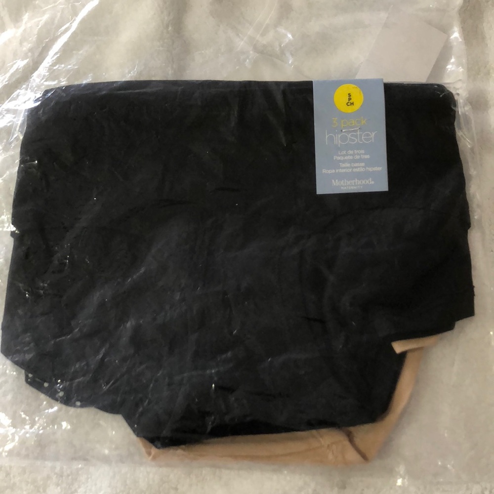 3 pack hipster maternity panties